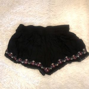 LA Hearts Black Shorts